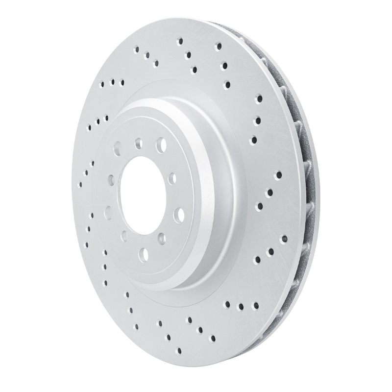 DFC 08-13 BMW M3 Right Front Drilled GeoSPEC Coated Rotor - Image 2