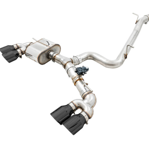 AWE Tuning SwitchPath Exhaust w/Diamond Black Tips 102mm for MK7.5 Golf R