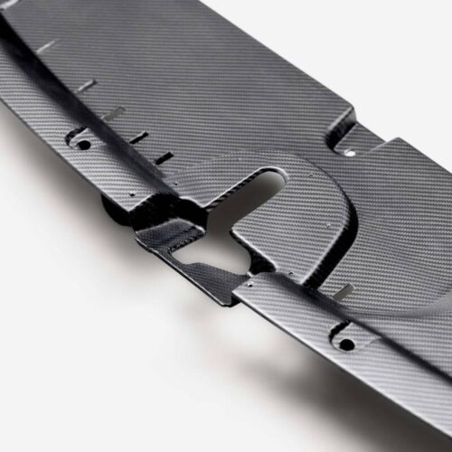 Seibon 23-24 Toyota GR Corolla Carbon Fiber Cooling Plate - Matte Finish - Image 3