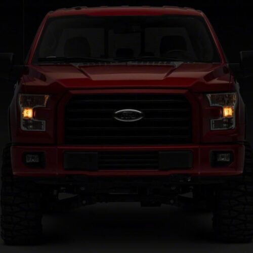Raxiom for 2015-2017 Ford F-150 Axial OEM Style Rep Headlights- Chrome Housing (Clear Lens) - Image 10