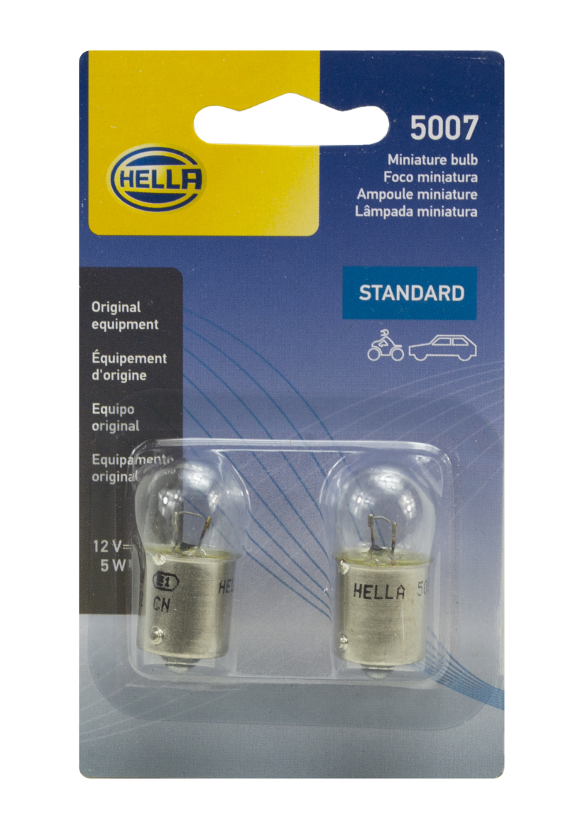 Hella 5007TB Bulb 5007 12V 5W Ba15S B6 (2) - Image 3