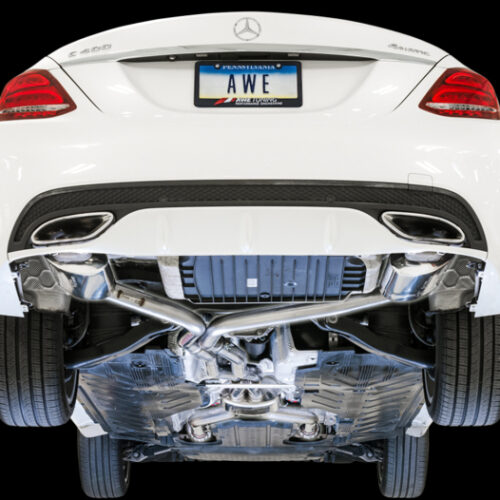 AWE Tuning Mercedes-Benz W205 C450 AMG / C400 Touring Edition Exhaust - Image 3