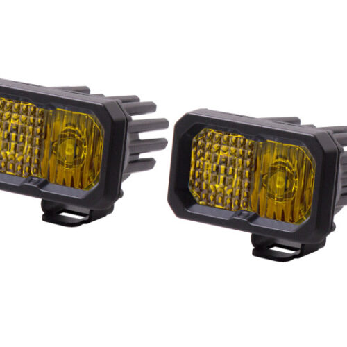 Diode Dynamics Stage Series 2 In LED Pod Sport - Yellow Combo Standard ABL (Pair) - Image 8