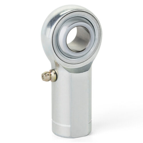QA1 KFL16Z K Series 3-Pc Rod End - Female/Left Hand - 1in Bore x 1-1/4-12 w/Zerk - Carbon Steel