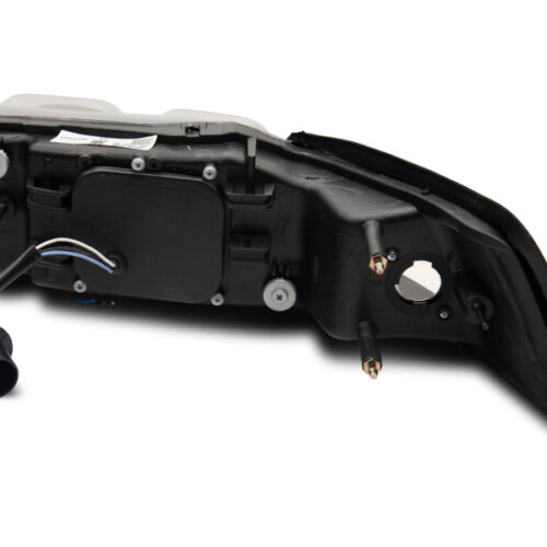 Raxiom for 1999-2004 Ford Mustang Dual LED Halo Projector Headlights- Black Housing (Clear Lens) - Image 6
