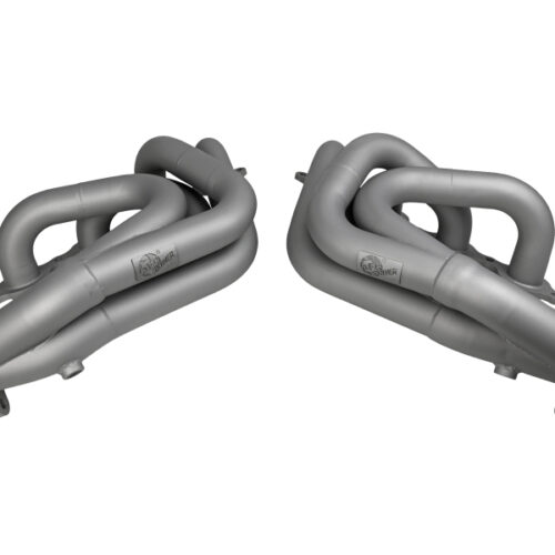 aFe Power Twisted 304SS Header 2020 Chevy Corvette (C8) 6.2L V8 - Titanium Ceramic Coated - Image 6