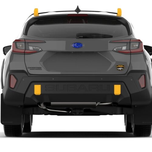 Rally Armor 24-26 Subaru Crosstrek (Wilderness Only) Black UR Mud Flap W/Red Logo - No Drilling Req - Image 5