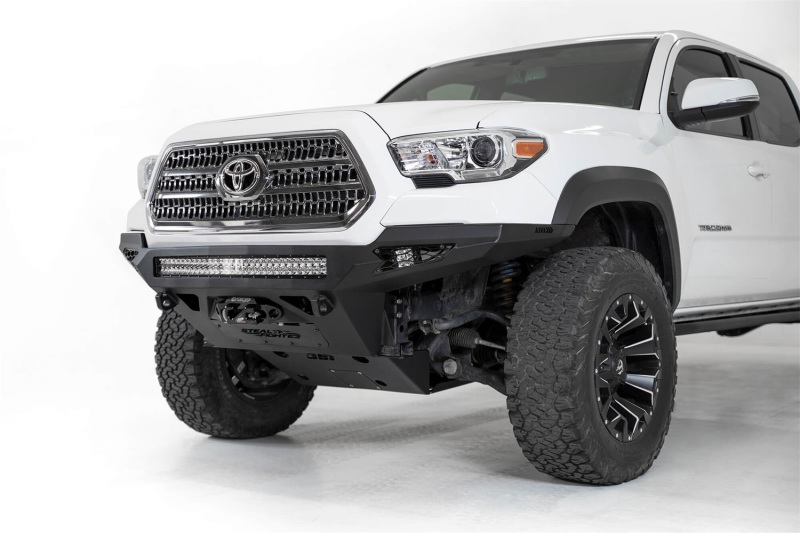 Addictive Desert Designs for 16-19 Toyota Tacoma Stealth Fighter Front Bumper w/ Winch Mount - Image 2