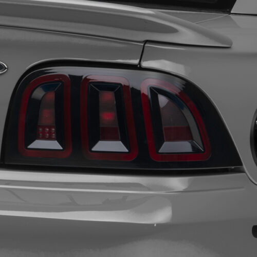 Raxiom for 1996-1998 Ford Mustang Icon LED Tail Lights- Black Housing (Smoked Lens) - Image 5