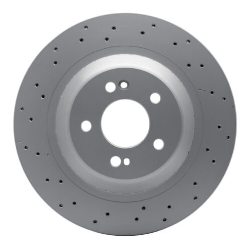 DFC 14-21 Mercedes-Benz S550E Rear Drilled GeoSPEC Coated Rotor