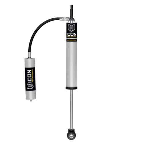 Alternative view of ICON 2014+ Ram 2500/3500 2.5in Lift V.S. 2.0 Series Front Driver-Side Remote Reservoir Shock