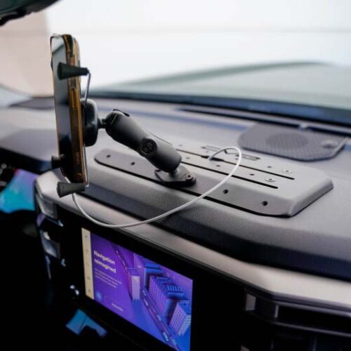 DV8 Offroad 22-23 Toyota Tundra + Sequoia Digital Device Dash Mount - Image 2