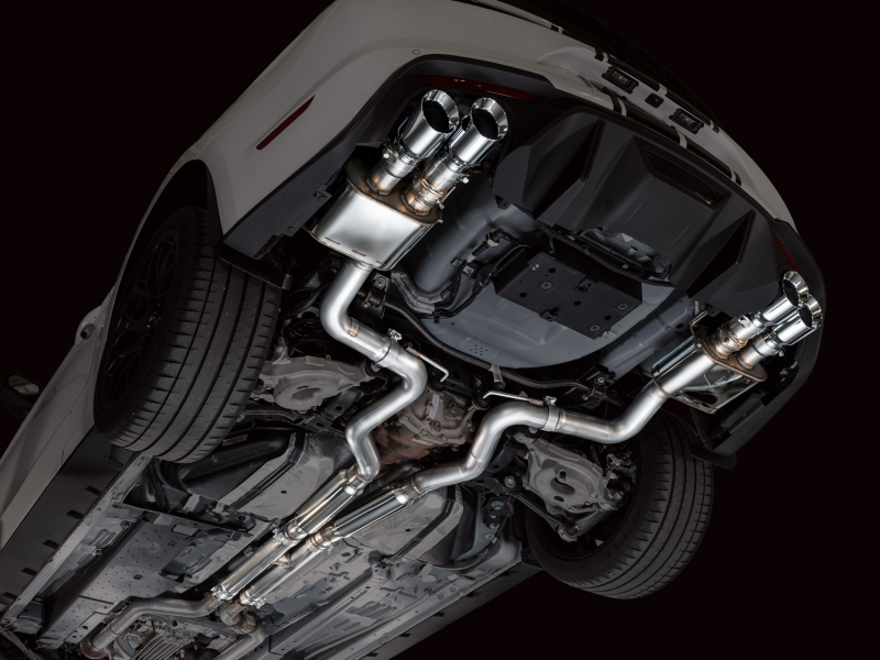 AWE Tuning SwitchPath Exhaust - Chrome Silver Tips for 18-23 S550 Mustang GT - Image 5