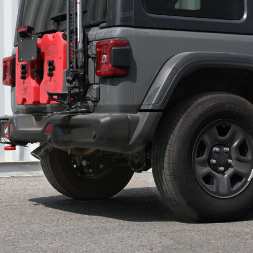 aFe Power MACH Force-Xp Axle-Back Exhaust System w/Polished Tip 18-20 Jeep Wrangler L4-2.0T / V6-3.6L - Image 5