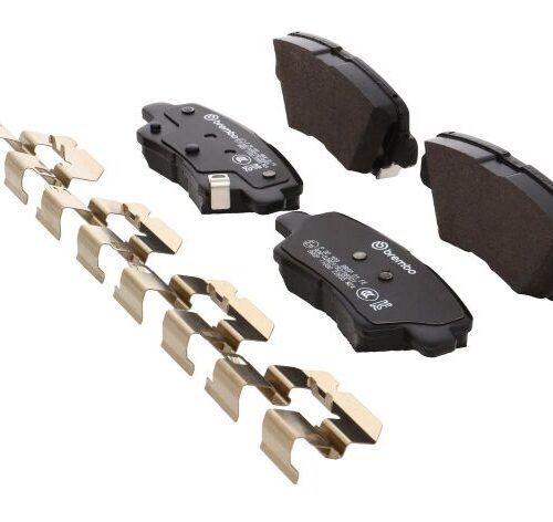 Brembo OE 21-22 Hyundai Accent/19-24 Nexo/2016 Sonata/2019 Sonata PRIME Low-Met Brake Pad - Rear - Image 6
