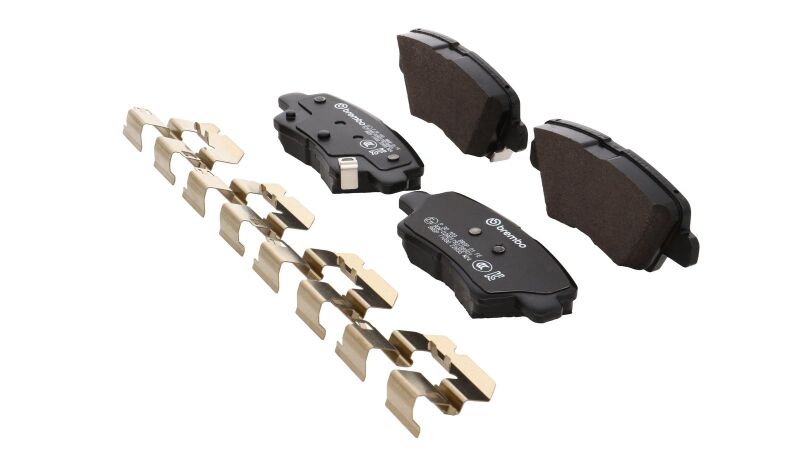 Brembo OE 21-22 Hyundai Accent/19-24 Nexo/2016 Sonata/2019 Sonata PRIME Low-Met Brake Pad - Rear - Image 6