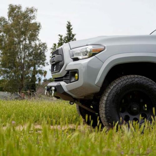 DV8 Offroad 16-23 Toyota Tacoma Center Mount Winch Front Bumper - Image 4