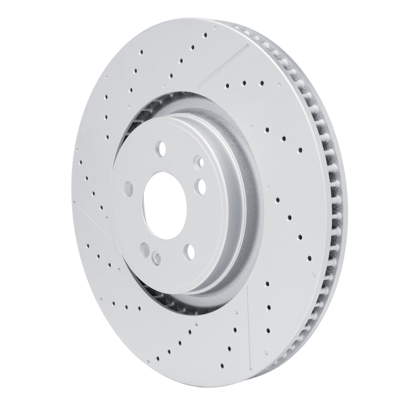 DFC 21-25 Mercedes-Benz GLS63 AMG Rear Drilled GeoSPEC Coated Rotor and Slotted - Image 2