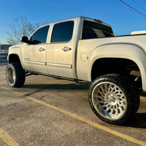 Body Armor 4x4 14-18 GM Silverado/Sierra 1500/2500/3500 (Gas Only) E-Power Board Steps - Black - Image 2