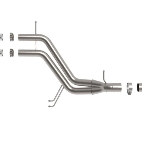 aFe Power Takeda 13-17 Hyundai Veloster L4-1.6L 2-1/2in 304 SS Axle-Back Exhaust w/ Blue Flame Tips - Image 5