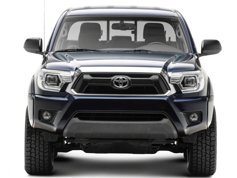 Raxiom for 2012-2015 Toyota Tacoma Axial Series Switchback Projector Headlights- Chrome- Clear Lens - Image 7