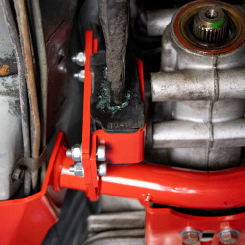 Alternative view of UMI Performance 82-92 GM F-Body Torque Arm Relocation Kit - 4L60E - Black