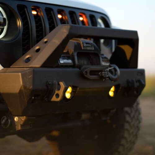 KC HiLiTES FLEX ERA 3 Dual Mode SAE Fog Lights - 2-Light Master Kit for Jeep Aftermarket Bumpers - Image 3