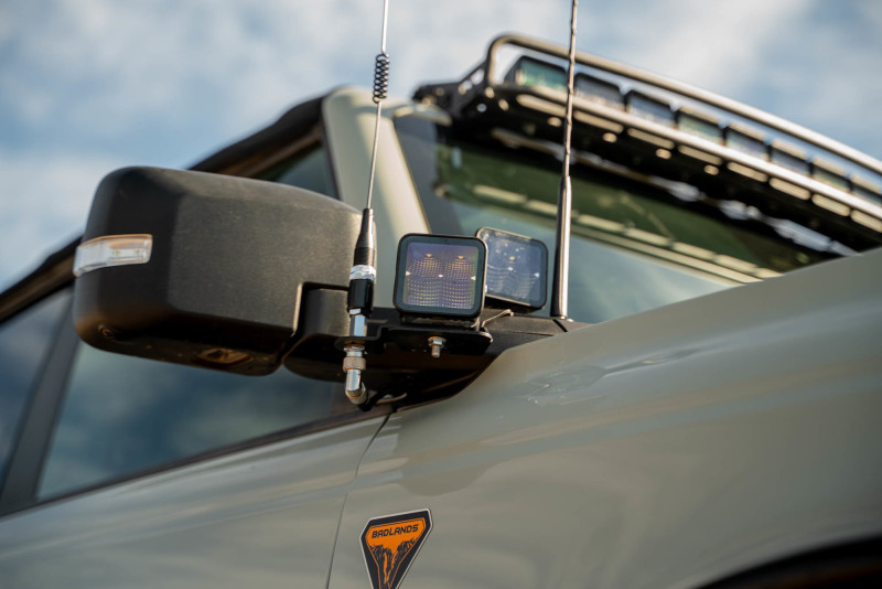 DV8 Offroad 2021 Ford Bronco A Pillar Dual Light Pod Drop Mounts - Image 6