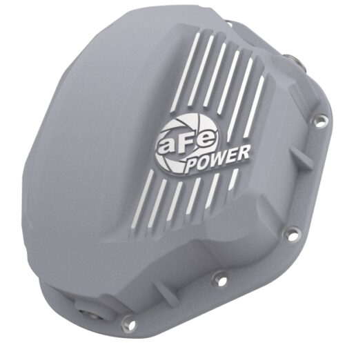 aFe Power Rear Differential Cover (Raw; Street Series); Dodge Diesel Trucks 94-02 L6-5.9L (td) - Image 3