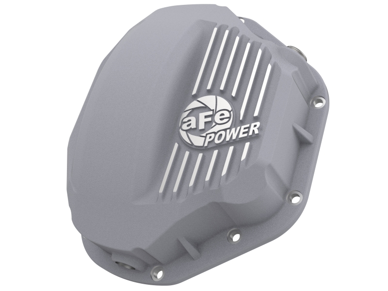 aFe Power Rear Differential Cover (Raw; Street Series); Dodge Diesel Trucks 94-02 L6-5.9L (td) - Image 3