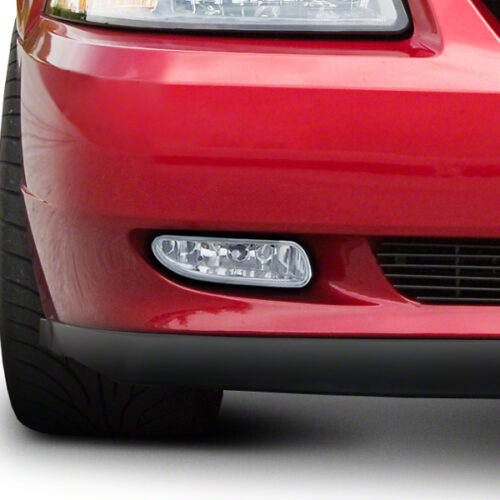 Raxiom for 1999-2004 Ford Mustang Excluding Cobra Axial Series Fog Lights- Chrome