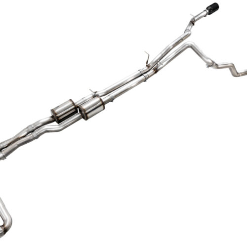 AWE Tuning Cat-Back Touring Exhaust - Diamond Black Tips for 25+ RAM 1500 3.0TT 0FG - Image 8