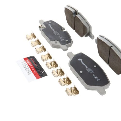 Brembo OE 20-24 Cadillac CT5/XT4/22-24 Chevy Camaro/2021 GMC Terrain Ceramic Brake Pad - Front - Image 7