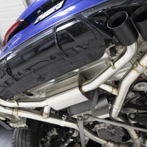 Dinan for 20-26 BMW X5 M/X6 M (F95/F96) Valved Axleback Exhaust System - Black Tips - Image 5