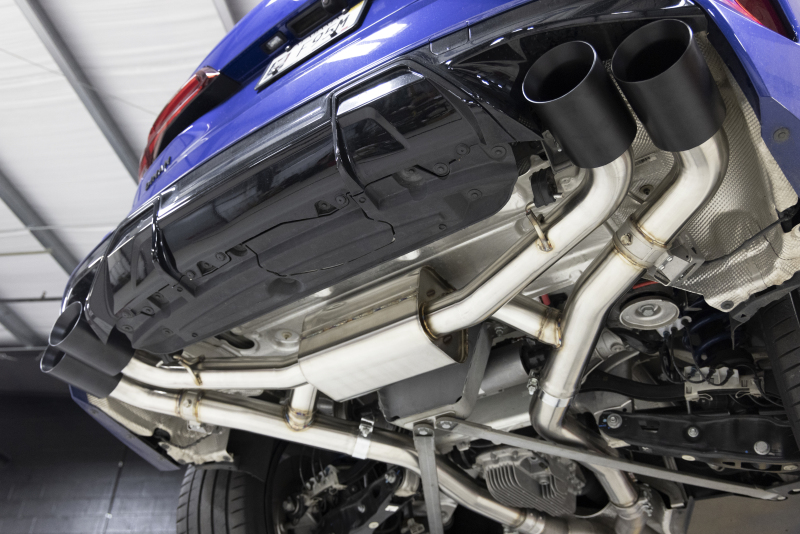 Dinan for 20-26 BMW X5 M/X6 M (F95/F96) Valved Axleback Exhaust System - Black Tips - Image 5