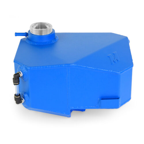 Mishimoto Expansion Tank - Wrinkle Blue for 2013+ Ford Focus ST/2016+ Focus RS Aluminum - Image 3