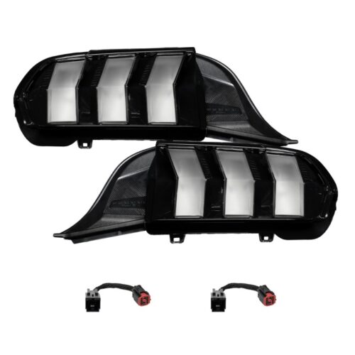 Form Lighting 2024+ Ford Mustang Sequential LED Tail Lights Clear (Pair)