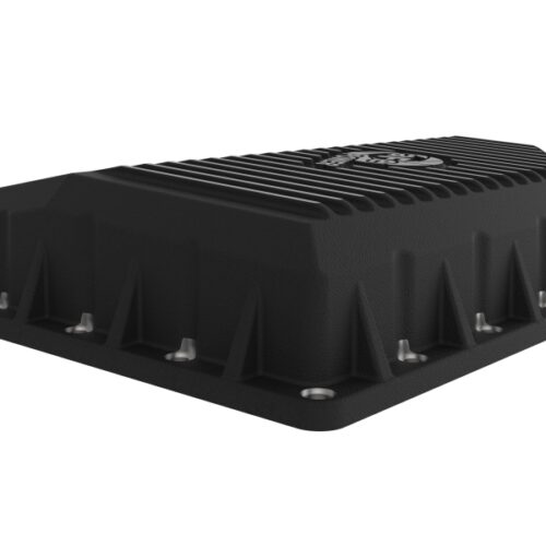 aFe Power 05-19 VW 1.8L/2.0L w/o Oil Sensor Engine Oil Pan Black POWER Street Series w/ Machined Fins - Image 5