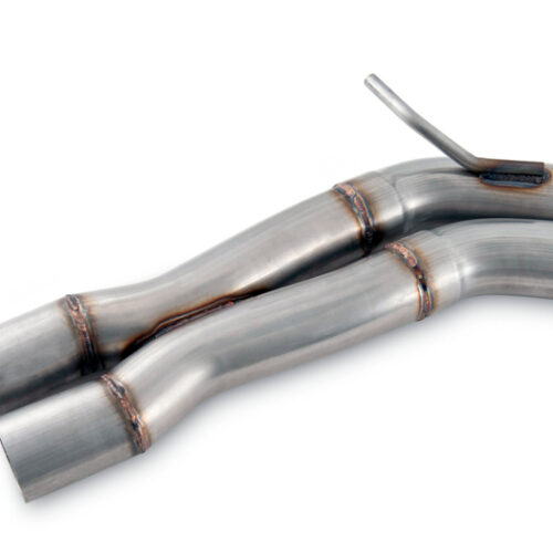 Alternative view of AWE Tuning Touring Edition Exhaust System - Diamond Black 102mm Tips for Porsche Macan
