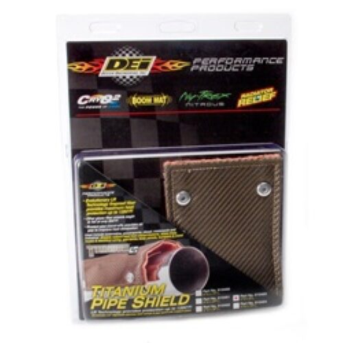 DEI Pipe Shield w/Stainless Steel Clamps - 4in x 8in - Titanium - Image 8