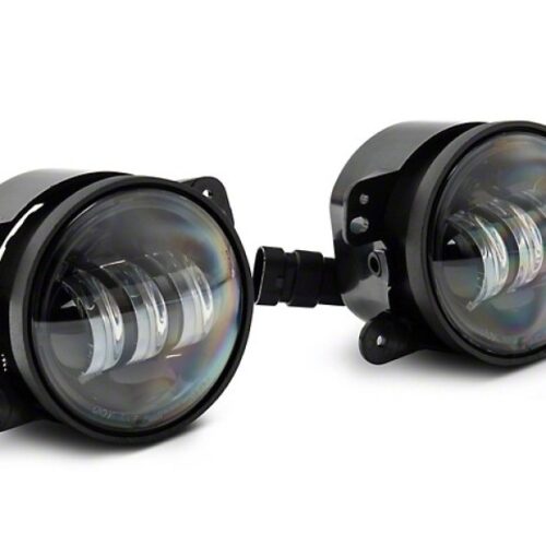 Alternative view of Raxiom for 2007-2022 Jeep Wrangler JK/JL Axial Series Tri-Bar LED Fog Lights- White