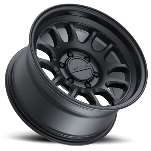 Raceline 958B Rogue 17x8.5in / 8X170 BP / 0mm Offset / 130.81mm Bore - Satin Black - Image 3
