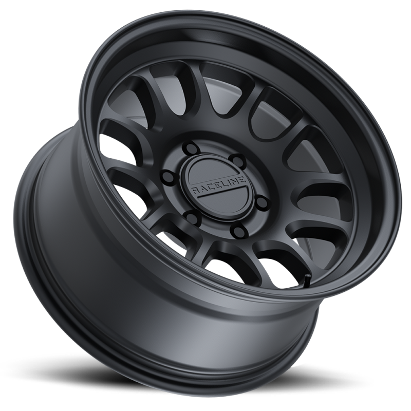 Raceline 958B Rogue 17x8.5in / 8X170 BP / 0mm Offset / 130.81mm Bore - Satin Black - Image 3
