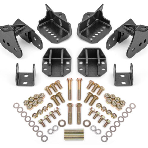 BMR 64-72 GM A-Body Rear Coilover Conversion Kit - Black Hammertone - Image 2