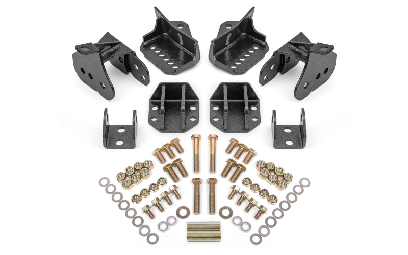 BMR 64-72 GM A-Body Rear Coilover Conversion Kit - Black Hammertone - Image 2