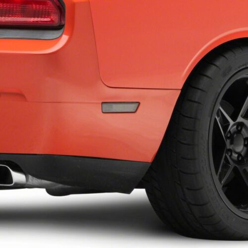 Raxiom for 2008-2014 Dodge Challenger Axial Series Side Marker Lamps- Smoked - Image 7