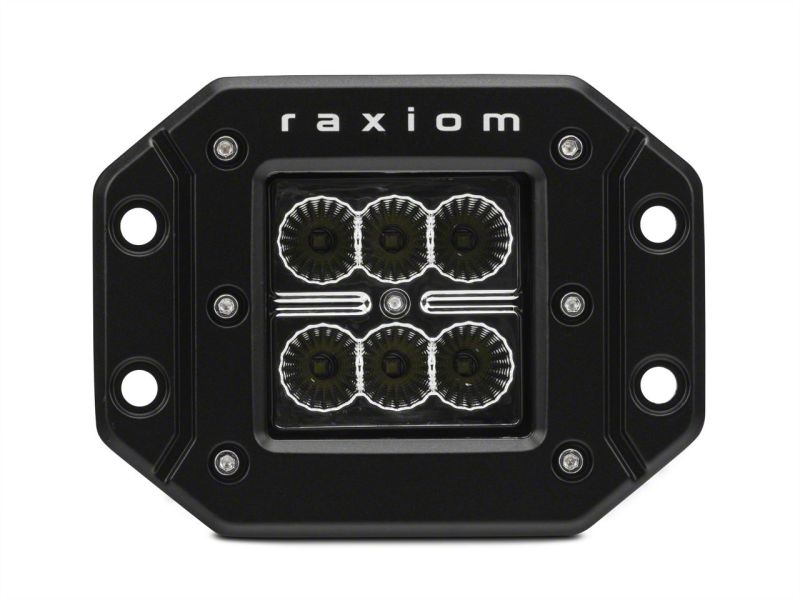Raxiom 3-In Flush Mount 6-LED Off Road Light Flood Beam Universal (Some Adaptation May Be Required) - Image 6