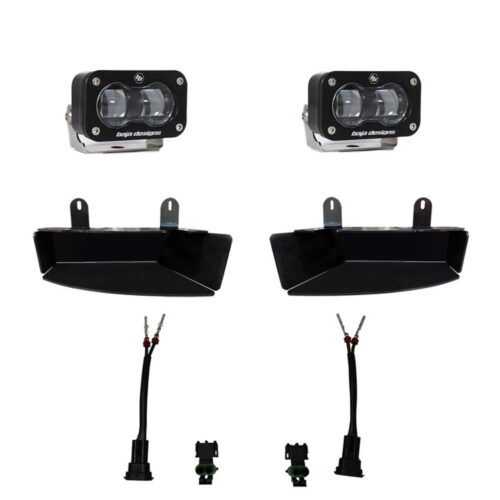Baja Designs for 19-22 Dodge RAM 2500/3500 S2 SAE Fog Pocket Light Kit - Clear