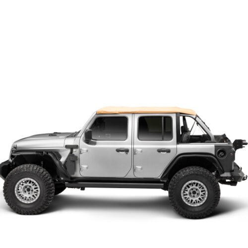 Go Rhino 18-24 Jeep Wrangler JL/JLU/JT Front Fender Jack Mount for Hi-Lift Jack - Tex. Blk - Image 4