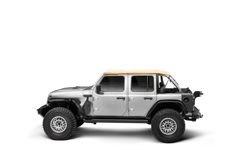 Go Rhino 18-24 Jeep Wrangler JL/JLU/JT Front Fender Jack Mount for Hi-Lift Jack - Tex. Blk - Image 4